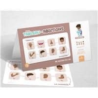 mon tableau des ablutions mes ablutions pas a pas beige