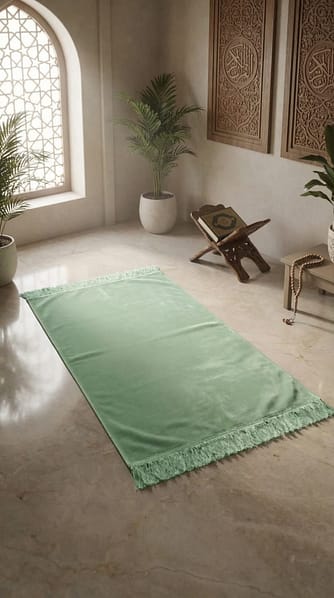tapis de prière velours