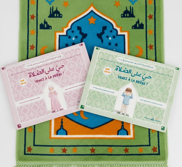venez à la prière livre pop up version fille / garçon