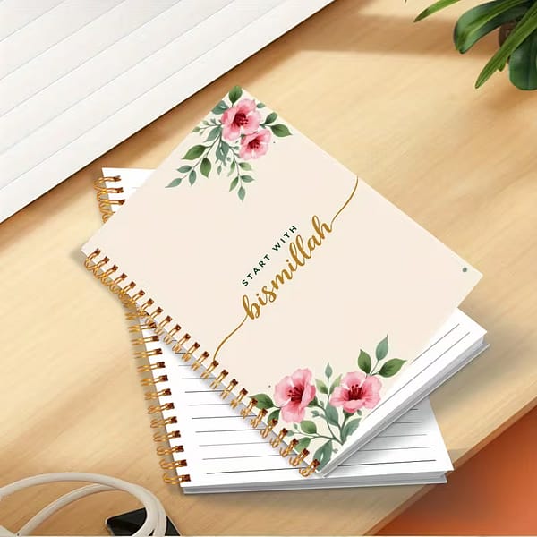 carnet d'écriture start with bismillah